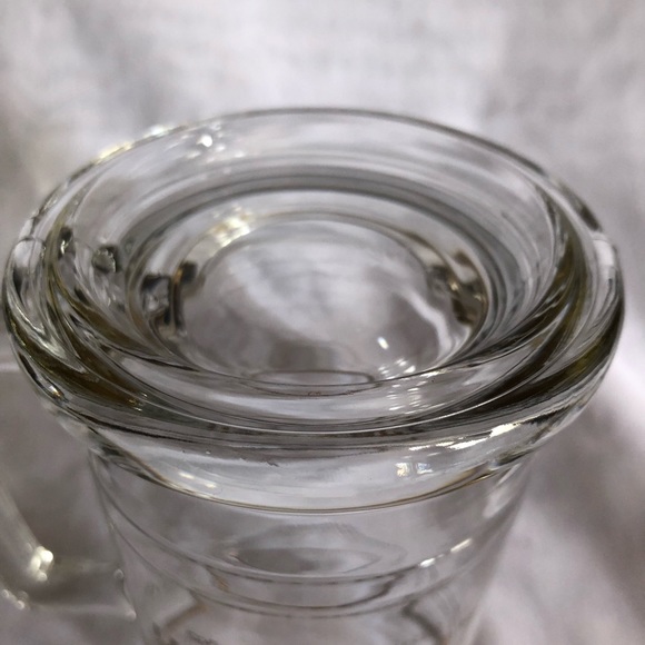 Set of 4 Lady Luck Glass Steins with Gold Rim - Picture 10 of 14